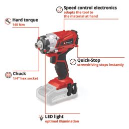 Einhell TE-CI 18/1 Li-Solo 18V Li-Ion Power X-Change  Cordless Impact Driver - Bare