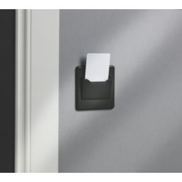 Knightsbridge  32A Key Card Switch Anthracite with Black Inserts