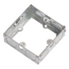 Knightsbridge 1-Gang Unfinished Installation Boxes 25mm 10 Pack