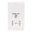 LAP  2-Gang Dual Voltage Shaver Socket 115 / 230V White
