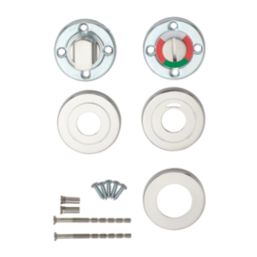Eurospec  Standard WC Thumbturn Set Polished Stainless Steel 52mm