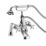 Bristan 1901 Chrome-Plated 345mm Deck Mounted Dual Control Manual Shower Mixer Tap