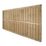 Forest Vertical Board Closeboard  Fence Panels Natural Timber 6' x 3' Pack of 3