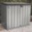 Forest  1200Ltr 5' x 2' 6" (Nominal) Plastic Garden Storage Box Taupe Grey