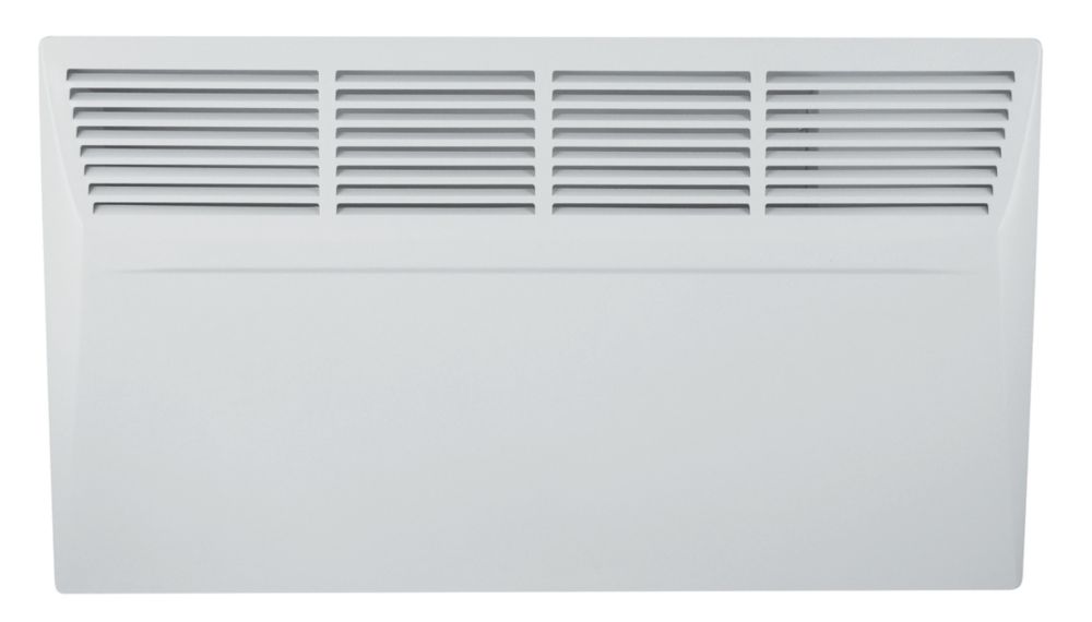 Manrose Wall-Mounted Panel Heater White 2000W - Screwfix