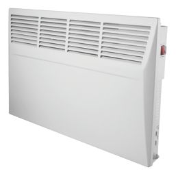 Manrose HP24TIMPH200T 2000W Electric Wall-Mounted Panel Heater 440mm x 775mm White 6900BTU