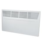 Winterwarm WWDF20E Wall-Mounted Fan Heater 2000W 229mm x 242mm - Screwfix