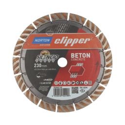 Norton Extreme Beton Silencio Masonry Diamond Blade 230mm x 22.23mm