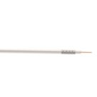 Time RG6 White 1-Core Round Coaxial Cable 100m Drum