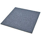 Contract Carpet Tiles Pacific Dark Blue 20 Pack