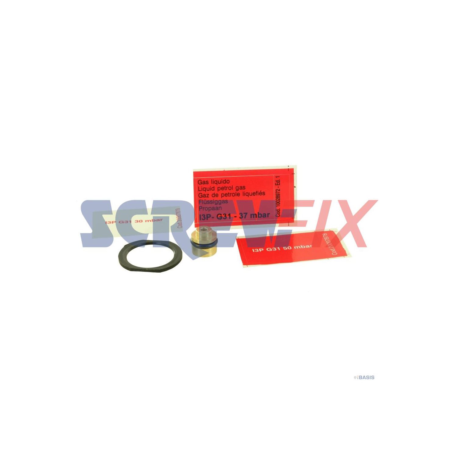 Vokera 20113110 NG to LPG Conversion Kit (3.9 Jet and Flange) (639KG)