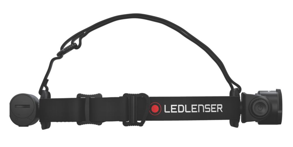 LEDlenser H7R CORE Rechargeable LED Head Torch Black/Red 1000lm