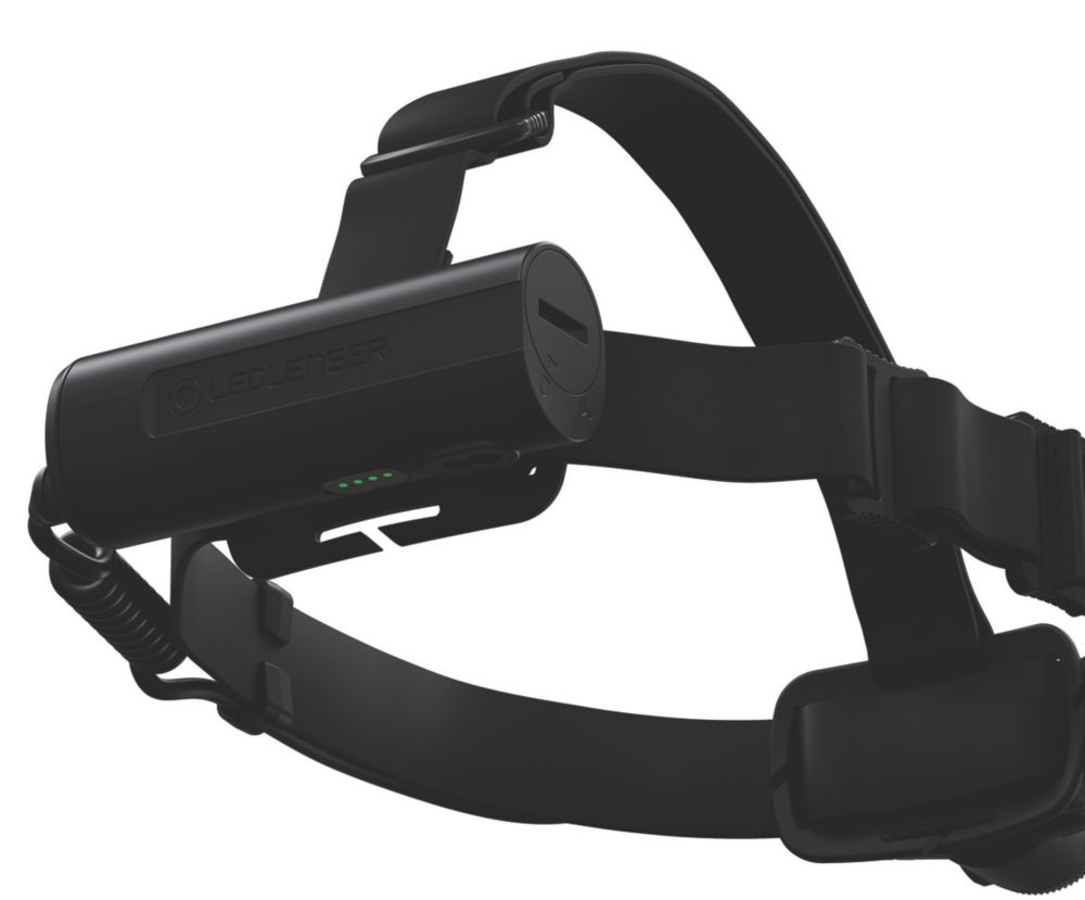 LEDlenser H7R CORE Rechargeable LED Head Torch Black/Red 1000lm