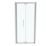 Ideal Standard I.life Semi-Framed Rectangular In-Fold Shower Door Silver 1000mm x 2005mm