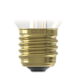 Calex XXL Kiruna Grey ES Decorative LED Light Bulb 110lm 5W