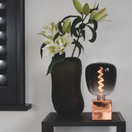 Calex XXL Kiruna Grey E27 Decorative LED Light Bulb  110lm 5W