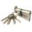 Smith & Locke  6-Pin Cylinder Thumbturn Lock 40-40 (80mm) Satin Nickel