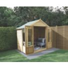 Forest Oakley 8' x 6' (Nominal) Apex Timber Summerhouse