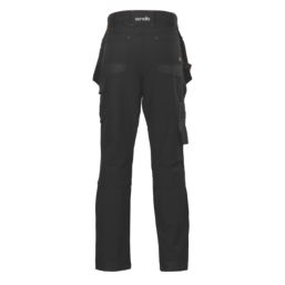 Scruffs Tansen Tech Work Trousers Black 30" W 32" L