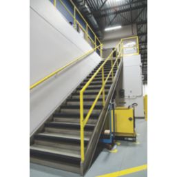 COBA COBAGRiP Black GRP Anti-Slip Stair Nosing 750mm x 55mm x 55mm