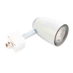 Saxby Monte 1-Circuit Track Spotlight Gloss White