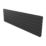 Ximax Oceanus Duplex 445mm x 1500mm 3901BTU Black Horizontal Designer Radiator