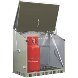 Trimetals DD Sentinel 3' 6" x 2' (Nominal) Metal Gas Cylinder Storage Olive/Moorland Green