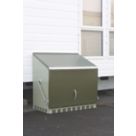 Trimetals DD Sentinel 3' 6" x 2' (Nominal) Metal Gas Cylinder Storage Olive/Moorland Green