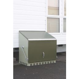 Trimetals DD Sentinel 3' 6" x 2' (Nominal) Metal Gas Cylinder Storage Olive/Moorland Green