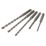 Makita  SDS Plus Shank Masonry Drill Bit Set 5 Pieces