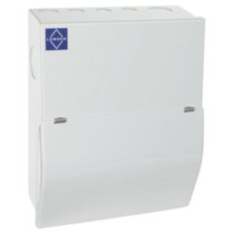 Lewden PRO-R07W-R1 9-Module 7-Way Part-Populated High Integrity Main Switch Consumer Unit