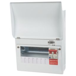 Lewden PRO-R07W-R1 9-Module 7-Way Part-Populated High Integrity Main Switch Consumer Unit