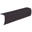 Corrugated Bitumen Edge Piece  Black 1000mm x 2.2mm x 330mm