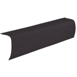 Corrugated Bitumen Edge Piece  Black 1000mm x 2.2mm x 330mm