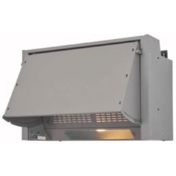 Cooke & Lewis  Integrated Cooker Hood 600mm Grey