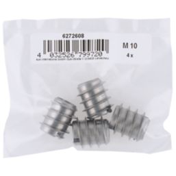 Suki Drill-In Threaded Sockets M10 x 14.5mm 4 Pack