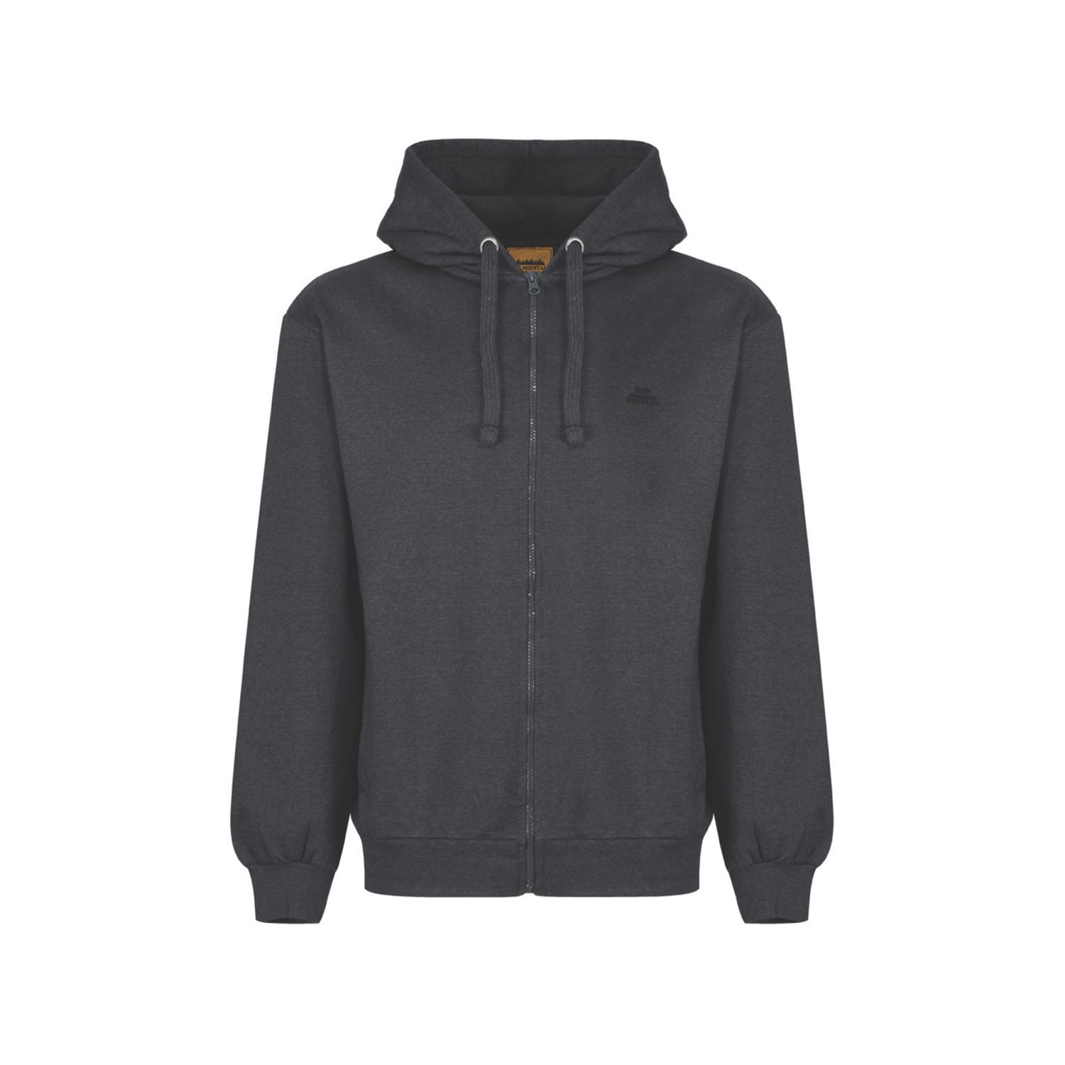 Iron Mountain IMSWT204 Hoodie Charcoal Marl Small 38" Chest (640HU)