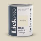 LickPro Max+ 1Ltr White 08 Matt Emulsion  Paint