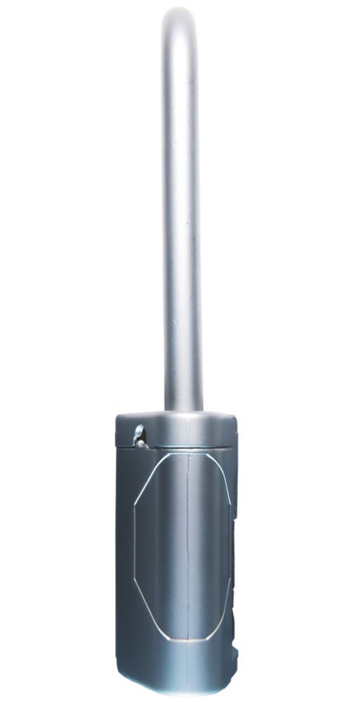 Lucchetto resistente con combinazione a 4 ruote, con codici, impermeabile, per scuola, palestra, recinzione, garage, cancello, custodia, cassetta degli attrezzi e capanno (grigio