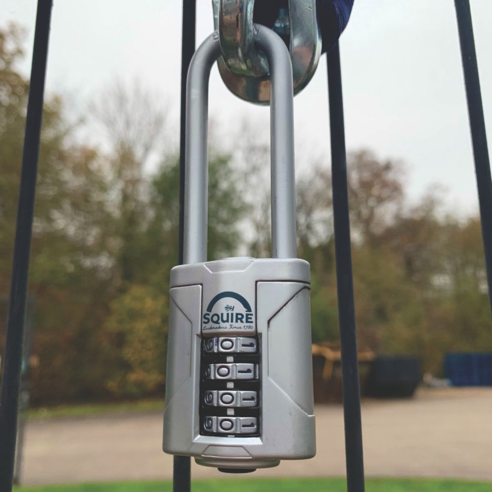 Squire Vulcan Combi 40/2.5 Water-Resistant Long Shackle