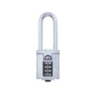 Squire Vulcan Combi 40/2.5 Water-Resistant Long Shackle Combination  Padlock Blue 40mm