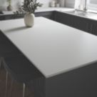 Metis  White Fleck Composite Kitchen Worktop 2440mm x 900mm x 15mm