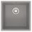 ETAL Comite 1 Bowl Composite Kitchen Sink Matt Grey 440mm x 440mm