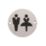 Essentials  Unisex Toilet Sign 76mm
