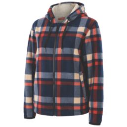 Hard Yakka Check Womens Hoodie Multicoloured Size 6