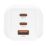 Masterplug 3-Outlet Type A & C Plug-In USB Charger White 5A