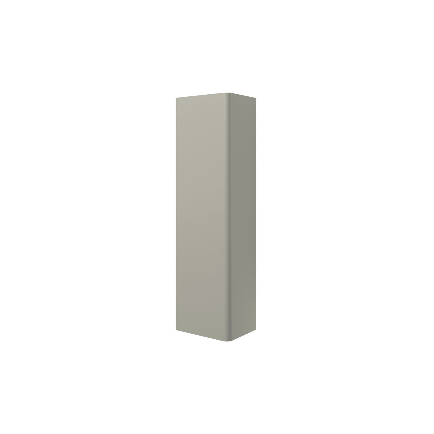 Essentials Genoa Wall-Mounted Bathroom Cabinet Latte Matt 350mm x 250mm x 1200mm (641EY)
