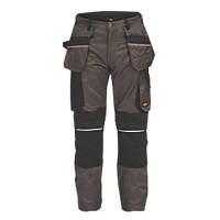 Site Tanuki Holster Pocket Work Trousers Grey /  Black 38" W 32" L