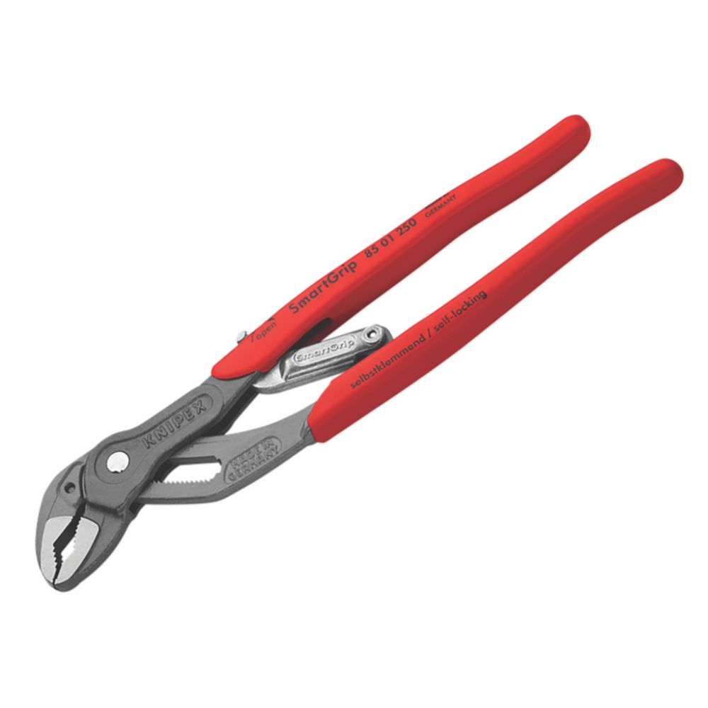 KNIPEX SmartGrip 10-in Home Repair Tongue and Groove Pliers in the Pliers  department at