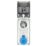 Lewden  16A 30mA 1-Way Metered Switched Caravan Hook Up Point 1x16A Compact With RCBO